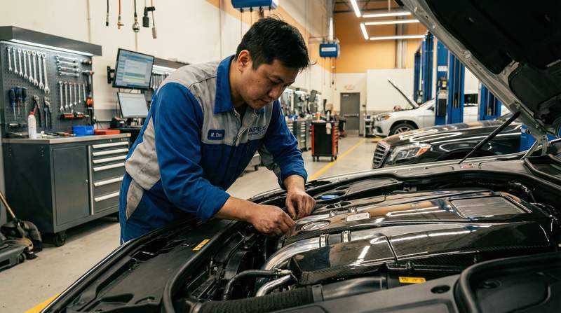 网红修车改装视频幕后花絮