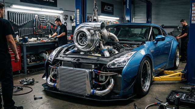 网红改装视频 - 涡轮增压改装视频教程