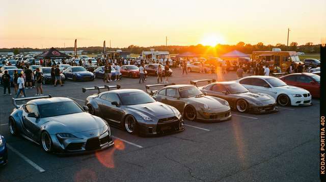 网红跑车视频 - 改装车聚会视频