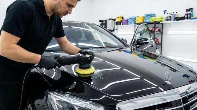 网红修车视频 - 汽车美容抛光视频教程